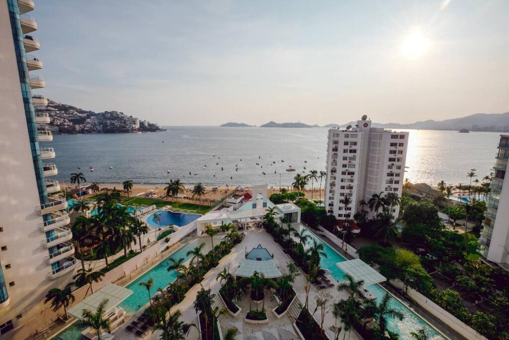 Luxury Apartment In Front Of Acapulco Beach Eksteriør bilde