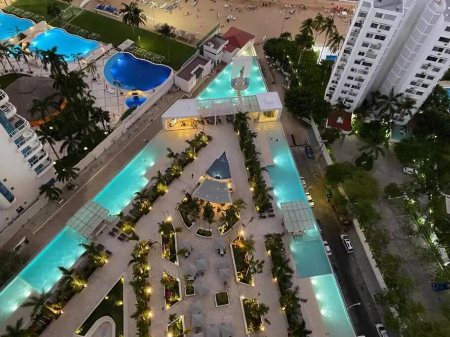 Luxury Apartment In Front Of Acapulco Beach Eksteriør bilde