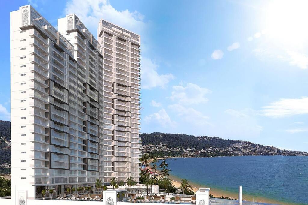 Luxury Apartment In Front Of Acapulco Beach Eksteriør bilde