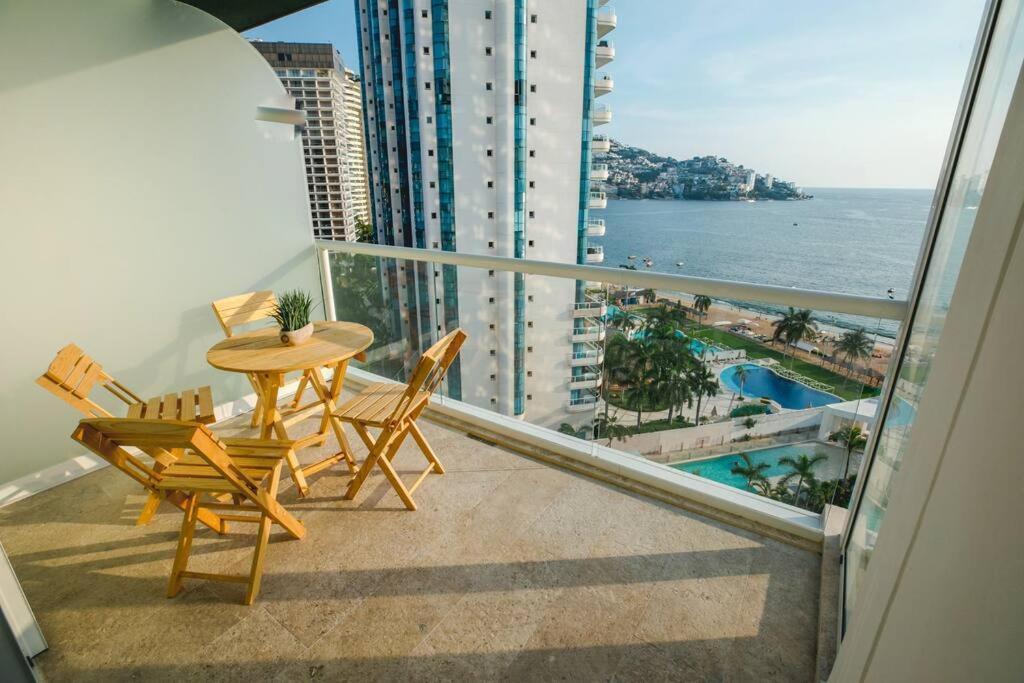 Luxury Apartment In Front Of Acapulco Beach Eksteriør bilde