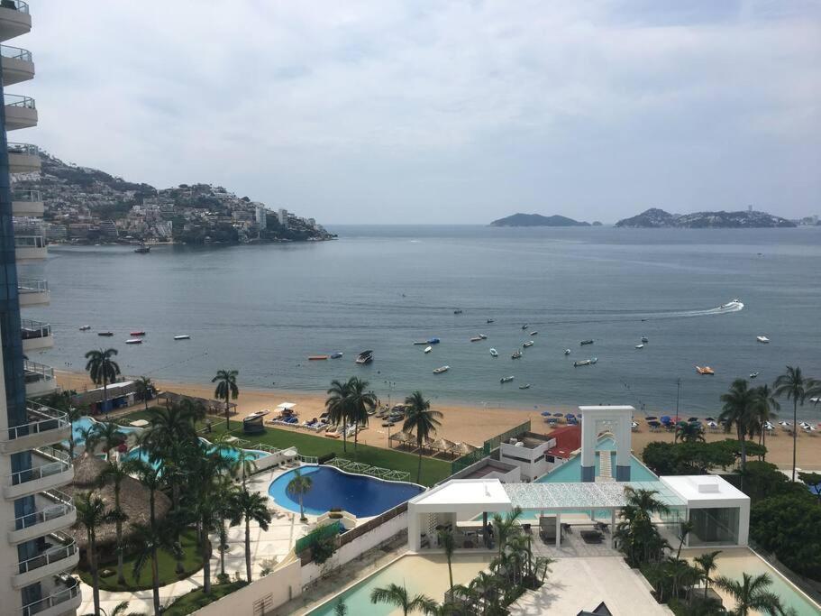 Luxury Apartment In Front Of Acapulco Beach Eksteriør bilde